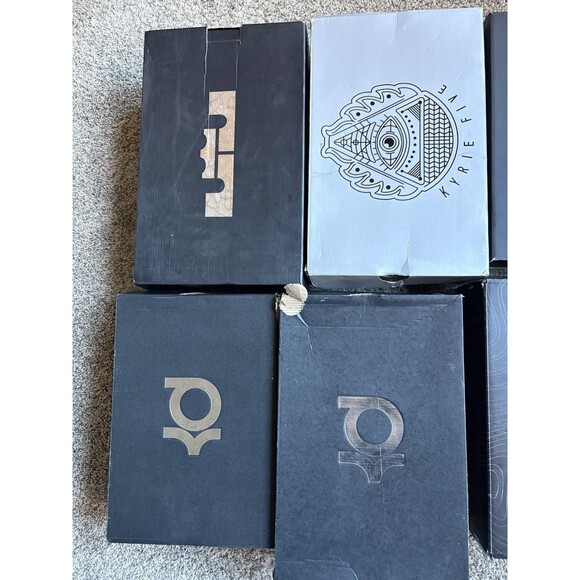 Nike Replacement Empty Basketball Shoe Box Only Lot of 6 Nike shoe boxes - Picture 3 of 11